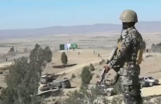 maj gen asif ghafoor says the project will benefit peaceful people of two countries while restricting terrorists screengrab maj gen asif ghafoor says the project will benefit peaceful people of two countries while restricting terrorists screengrab