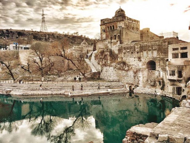 a file photo of katas raj temples photo express