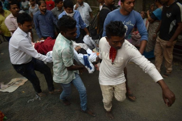 around 150 people have been rescued from a hospital fire in mumbai and at least six have died photo afp around 150 people have been rescued from a hospital fire in mumbai and at least six have died photo afp