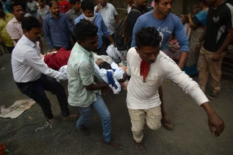 around 150 people have been rescued from a hospital fire in mumbai and at least six have died photo afp around 150 people have been rescued from a hospital fire in mumbai and at least six have died photo afp