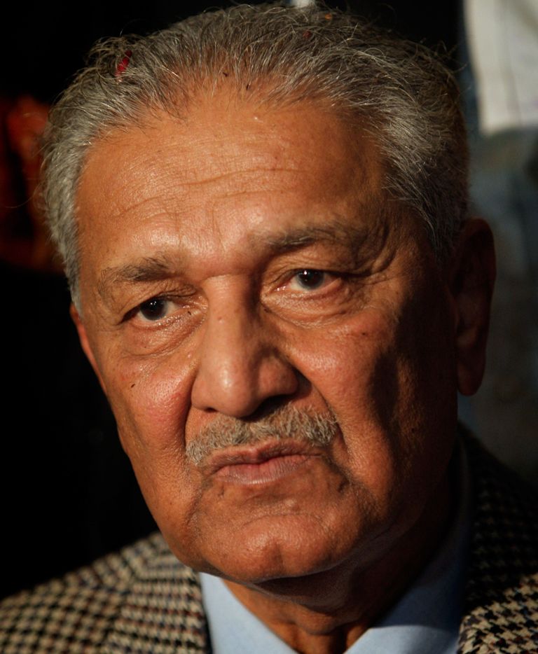 dr abdul qadeer khan photo afp