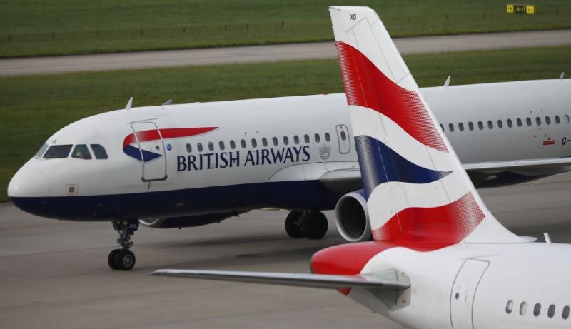 british airways planes are parked at heathrow terminal 5 in london britain photo reuters