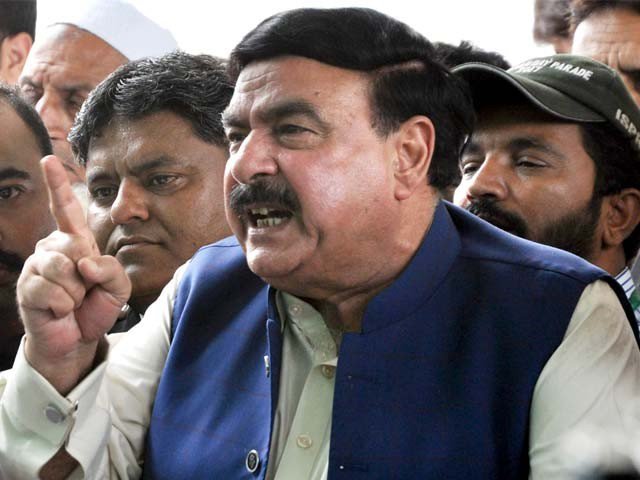 railways minister sheikh rashid photo express file