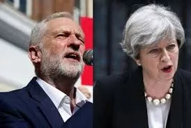 l labour leader jeremy corbyn and r prime minister theresa may photo reuters l labour leader jeremy corbyn and r prime minister theresa may photo reuters