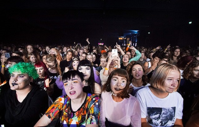 event called quot statement quot was held in gothenburg earlier in august having been billed as 039 the world 039 s first major music festival for women non binary and transgender only 039 photo afp