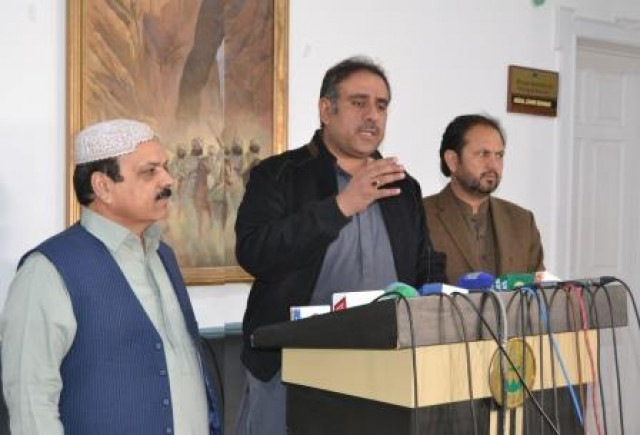 home minister mir saleem khosa during a press conference in quetta photo express home minister mir saleem khosa during a press conference in quetta photo express