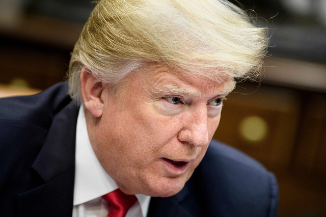in this file photo taken on december 18 2018 us president donald trump speaks during a roundtable discussion about school safety in the roosevelt room of the the white house in washington dc photo afp in this file photo taken on december 18 2018 us president donald trump speaks during a roundtable discussion about school safety in the roosevelt room of the the white house in washington dc photo afp