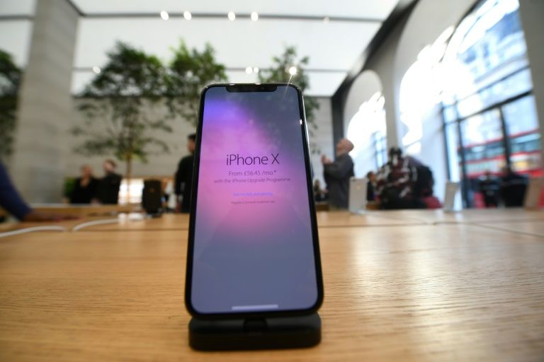 a german court gives a new meaning to x in terms of iphones with a ruling that could see their sale banned in the country photo afp