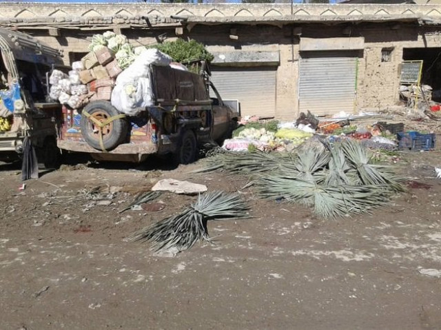marketplace after the orakzai blast on nov 23 2018 photo express marketplace after the orakzai blast on nov 23 2018 photo express