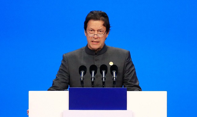 prime minister imran khan speaks at conference in shanghai photo afp prime minister imran khan speaks at conference in shanghai photo afp