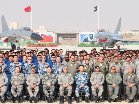 pak china joint air exercises conclude
