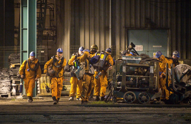 rescue personnel prepare to search for missing miners after a methane explosion at the csm hard coal mine in karvina czech republic photo reuters rescue personnel prepare to search for missing miners after a methane explosion at the csm hard coal mine in karvina czech republic photo reuters