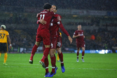 salah van dijk seal christmas top spot for liverpool
