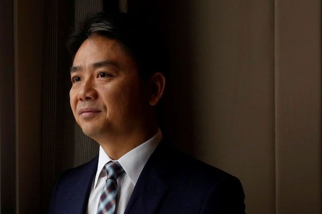 jd com founder richard liu poses during a reuters interview in hong kong china june 9 2017 photo reuters jd com founder richard liu poses during a reuters interview in hong kong china june 9 2017 photo reuters