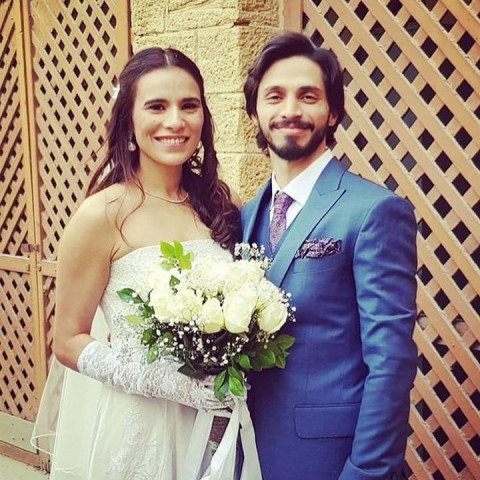 the couple tied the knot in an event held in karachi photo courtesy instagram hellopakistan the couple tied the knot in an event held in karachi photo courtesy instagram hellopakistan