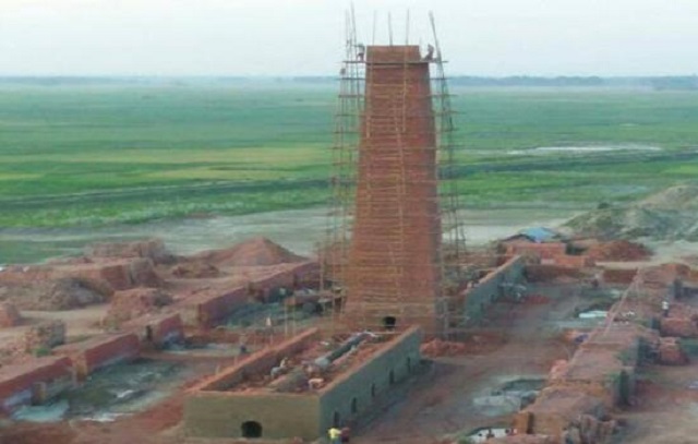 pakistan s second zigzag brick kiln becomes functional in khanewal