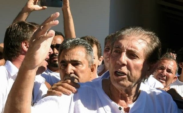 brazilian quot spiritual healer quot joao teixeira de faria c known as quot joao de deus quot john of god is escorted by supporters upon arrival at his quot healing center quot southwest of brasilia photo afp brazilian quot spiritual healer quot joao teixeira de faria c known as quot joao de deus quot john of god is escorted by supporters upon arrival at his quot healing center quot southwest of brasilia photo afp