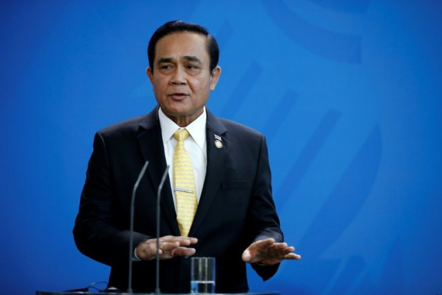 junta leader prayut chan o cha has repeatedly insisted that he has no interest in politics but has spent the last few months criss crossing the country ahead of an election in february photo afp junta leader prayut chan o cha has repeatedly insisted that he has no interest in politics but has spent the last few months criss crossing the country ahead of an election in february photo afp