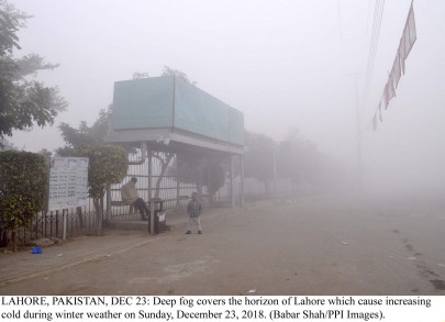massive gridlock in city as fog disrupts movement across punjab massive gridlock in city as fog disrupts movement across punjab