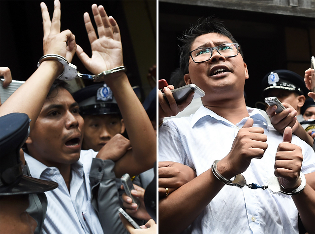 myanmar reuters journalists to appeal seven year sentence