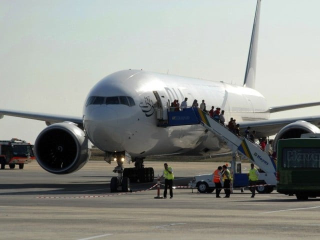 twice weekly flights will fly from lahore to the two cities photo reuters file twice weekly flights will fly from lahore to the two cities photo reuters file