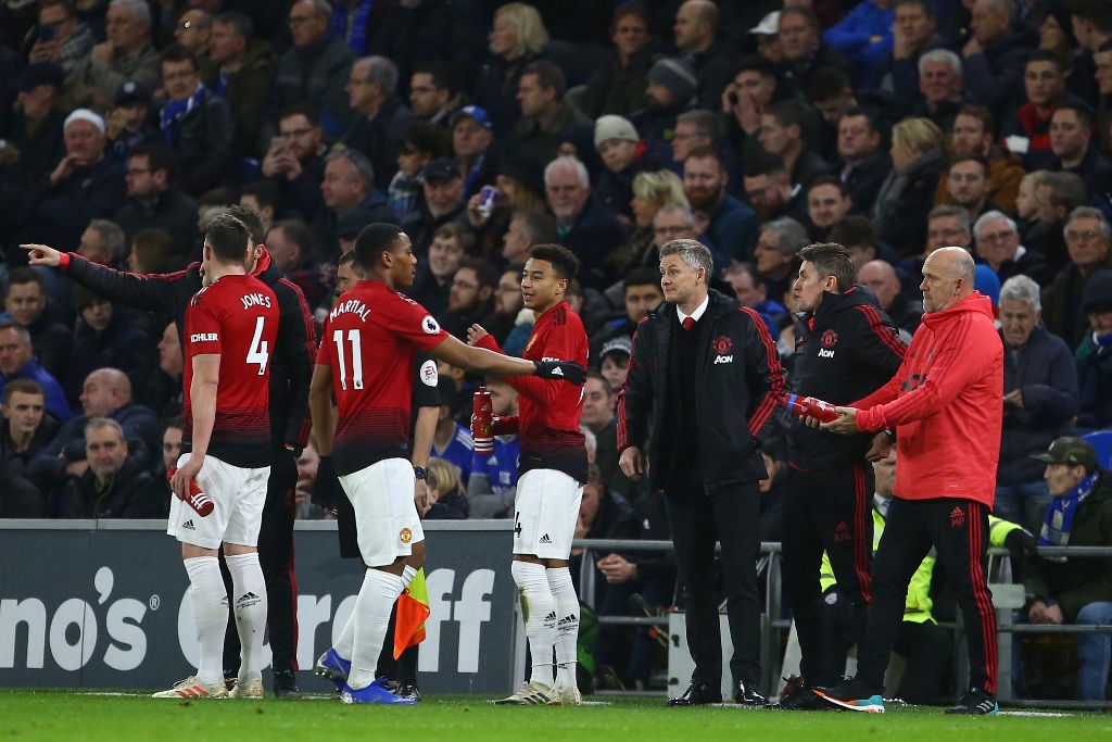 lost mojo regained the norwegian 039 s caretaker spell in charge until the end of the season got off to a dream start as united threw off the shackles to thrash cardiff 5 1 photo afp