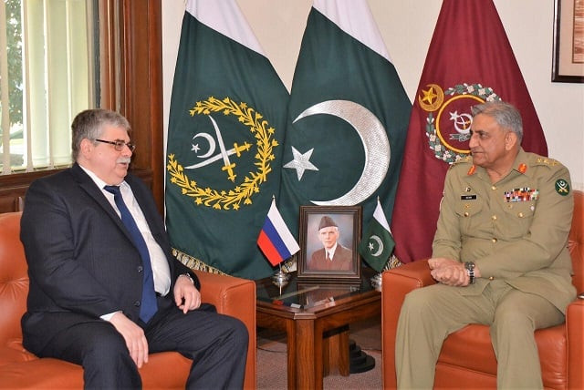 russian ambassador alexey yurevish dedov calls on coas general qamar javed bajwa photo ispr russian ambassador alexey yurevish dedov calls on coas general qamar javed bajwa photo ispr