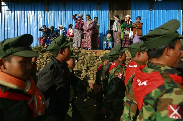 myanmar s military said their soldiers stationed in shan state were attacked yesterday by troops from the shan state army ssa photo reuters myanmar s military said their soldiers stationed in shan state were attacked yesterday by troops from the shan state army ssa photo reuters