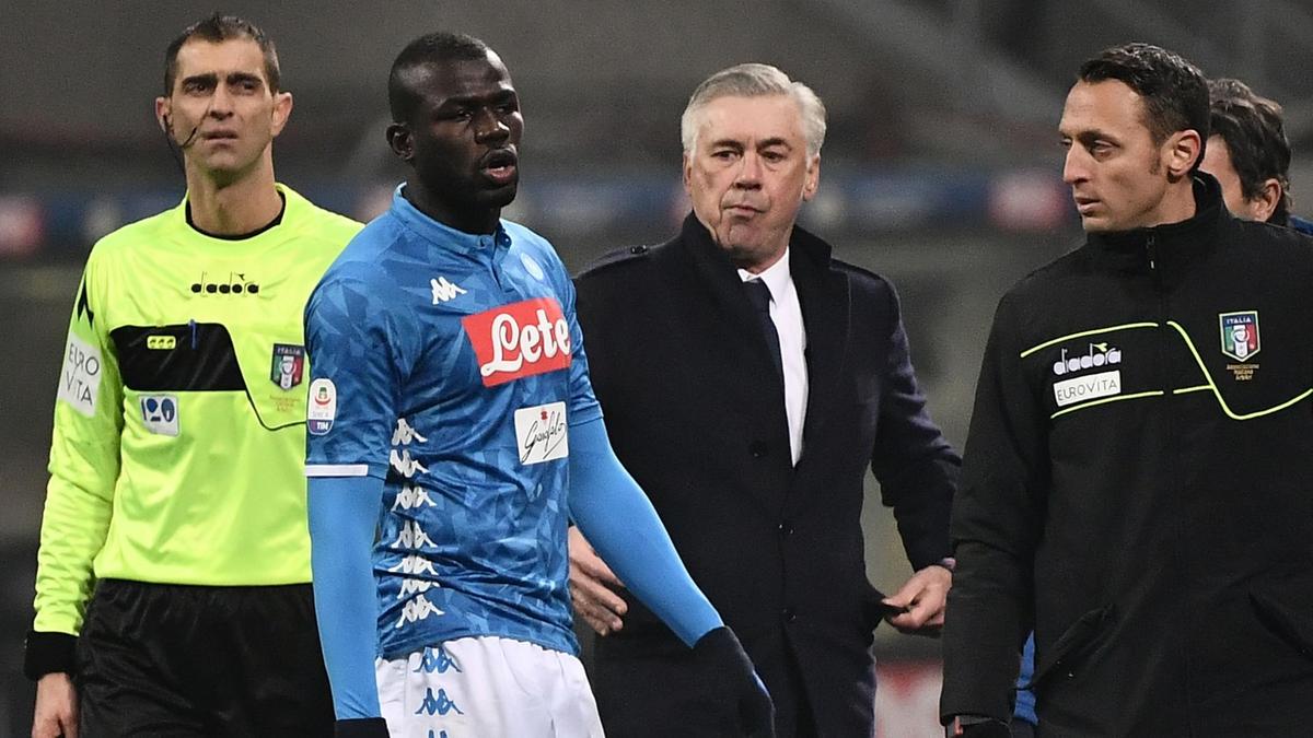 uefa says anti racism protocol not followed in koulibaly case