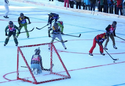g b hosts first ever ice hockey match in pakistan g b hosts first ever ice hockey match in pakistan