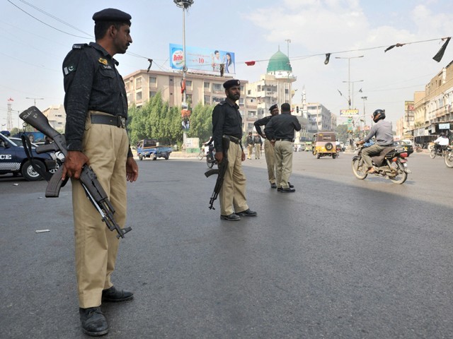 sindh police prepares new action plan to check rising terrorism photo afp