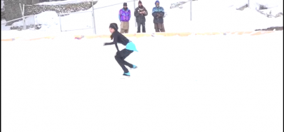 in a first pakistan hosts figure skating competition at naltar sporting event