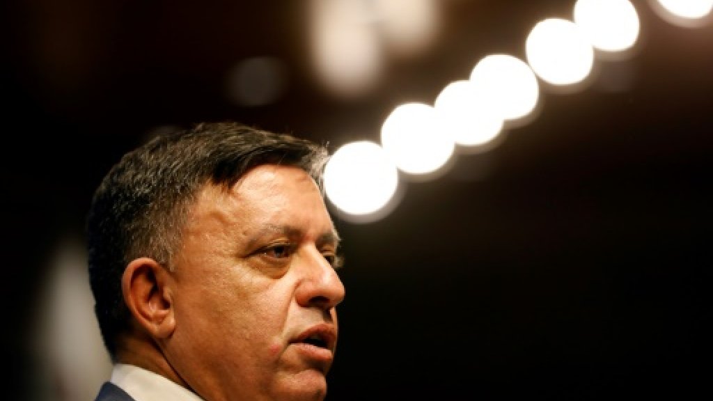 labour party leader avi gabbay has dramatically split israel 039 s center left opposition ahead of an april 9 general election breaking with veteran politician tzipi livni as their alliance languishes in the polls photo afp