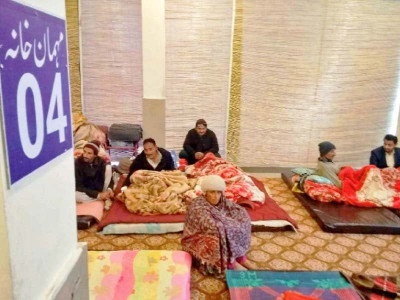 govt opens shelter halls for attendants