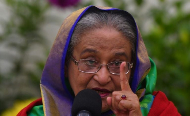 prime minister sheikh hasina was declared the landslide winner in her bid for a fourth term photo afp prime minister sheikh hasina was declared the landslide winner in her bid for a fourth term photo afp