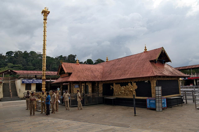 the state government defended its decision to protect the women as they went into the temple photo reuters