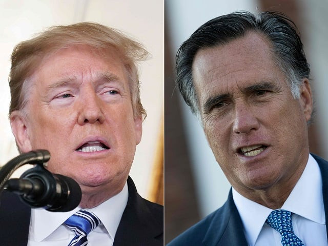 trump has not risen to the mantle of the office romney