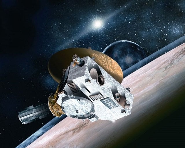 artist conception of new horizons spacecraft photo afp