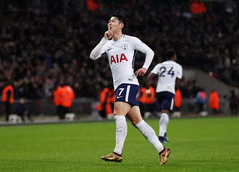 tottenham 039 s son heung min photo afp tottenham 039 s son heung min photo afp