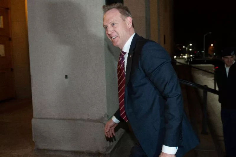 acting us secretary of defense patrick shanahan arrives for his first day in his new job at the pentagon photo afp acting us secretary of defense patrick shanahan arrives for his first day in his new job at the pentagon photo afp