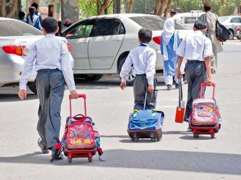 the provincial education department has decided to reschedule summer vacations to may and june from this year photo file