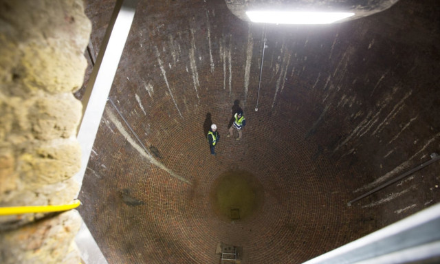 experts inside the cavernous ice house in regent s park london photograph graeme robertson for the guardian experts inside the cavernous ice house in regent s park london photograph graeme robertson for the guardian