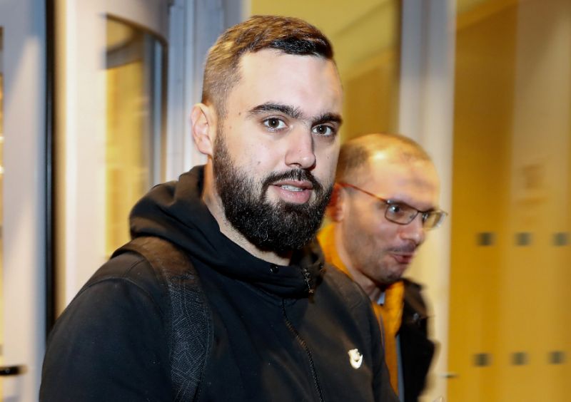 eric drouet a leader of the quot yellow vests quot movement was also detained by police in december photo afp