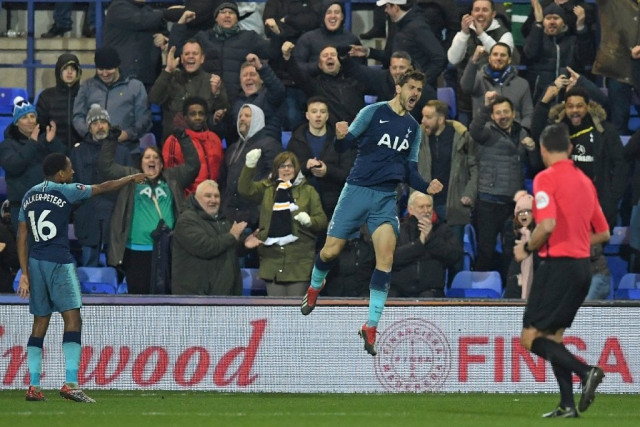 class apart there are 74 league places between the sides and tottenham third in the premier league underlined the gulf in class as they demolished tranmere who sit ninth in league two photo afp class apart there are 74 league places between the sides and tottenham third in the premier league underlined the gulf in class as they demolished tranmere who sit ninth in league two photo afp