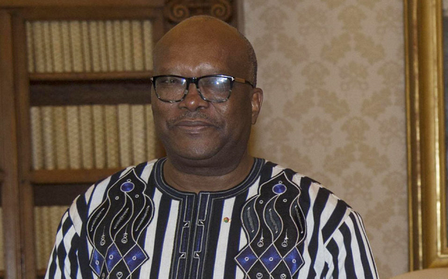 president of burkina faso roch marc christian kabore photo afp