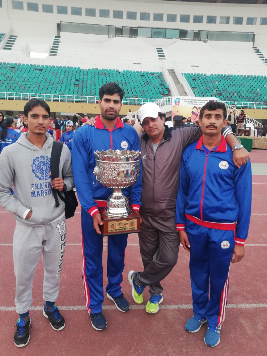 little time left after getting the asian games medal in indonesia where he registered 80 75 metres falling for the third place arshad 2l feels time is running out as the 2019 asian athletics championships are just around the corner photo courtesy arshad nadeem