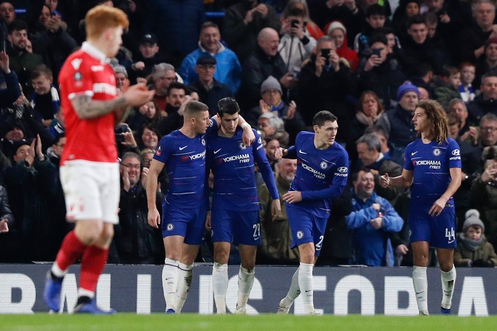 great start chelsea will be looking to compete with fervour in the fa cup as the title race in the premier league now seems to have centered on liverpool and manchester city only photo afp