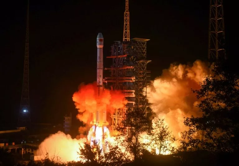 a chinese long march 3b rocket lifting off on december 8 2018 carrying a rover that landed on the dark side of the moon photo afp a chinese long march 3b rocket lifting off on december 8 2018 carrying a rover that landed on the dark side of the moon photo afp