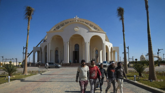 nativity of christ cathedral in egypt 039 s new administrative capital photo afp nativity of christ cathedral in egypt 039 s new administrative capital photo afp