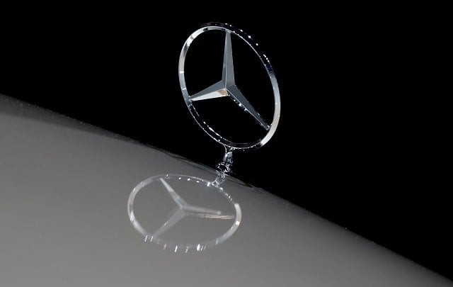 mercedes benz logo is seen on the second press day of the paris auto show in paris france october 3 2018 photo reuters mercedes benz logo is seen on the second press day of the paris auto show in paris france october 3 2018 photo reuters